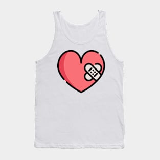 Red Heart Tank Top